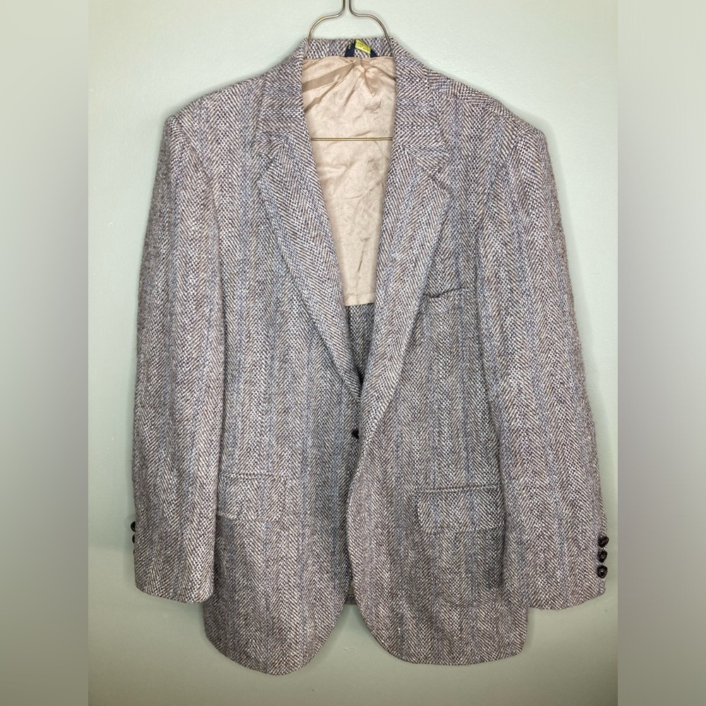 Harris Tweed VTG Scottish wool blazer